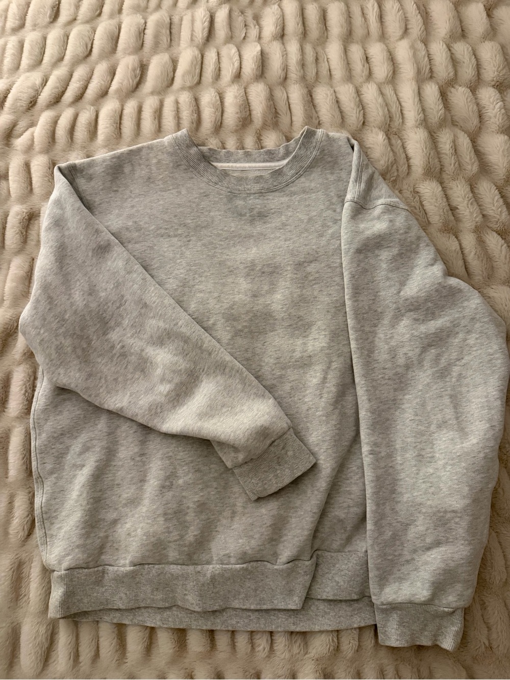 Classic Crewneck Sweatshirt - Light Gray